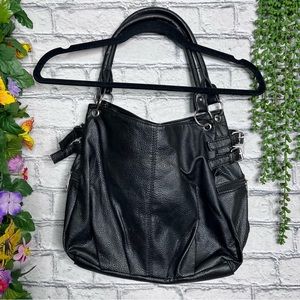 -💙2/$40💙Faux Leather Black Handbag